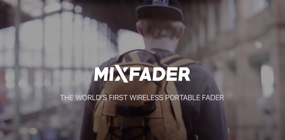 Introduction video of Mixfader the first portable crossfader that you can use with its app or with a portable turntable