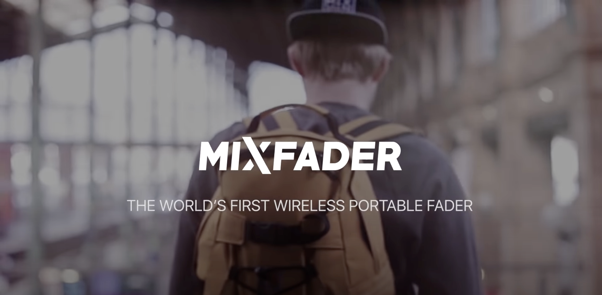 Introduction video of Mixfader the first portable crossfader that you can use with its app or with a portable turntable