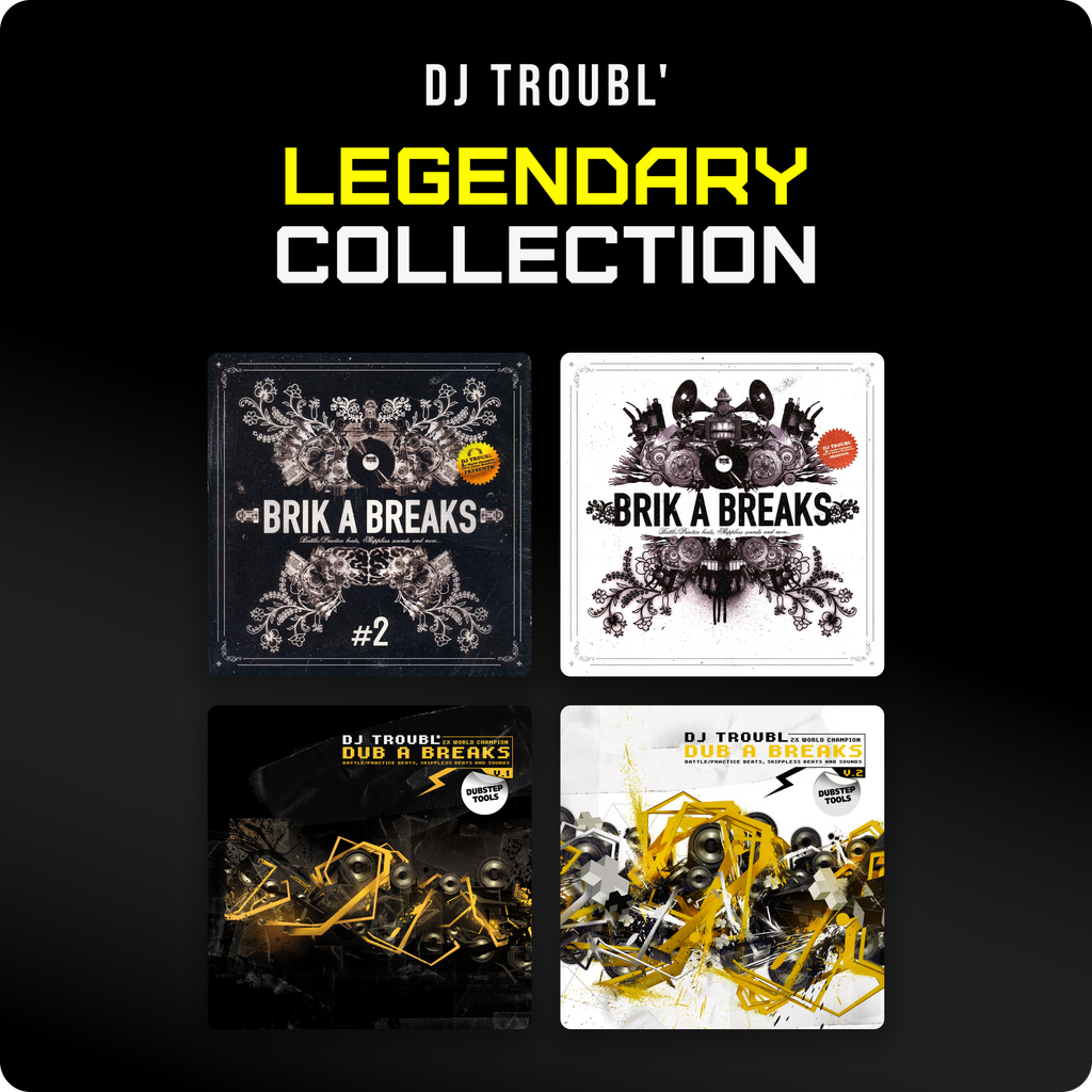 レコード DJ TROUBLE DUB A BREAKS V.1 V.2 レコード