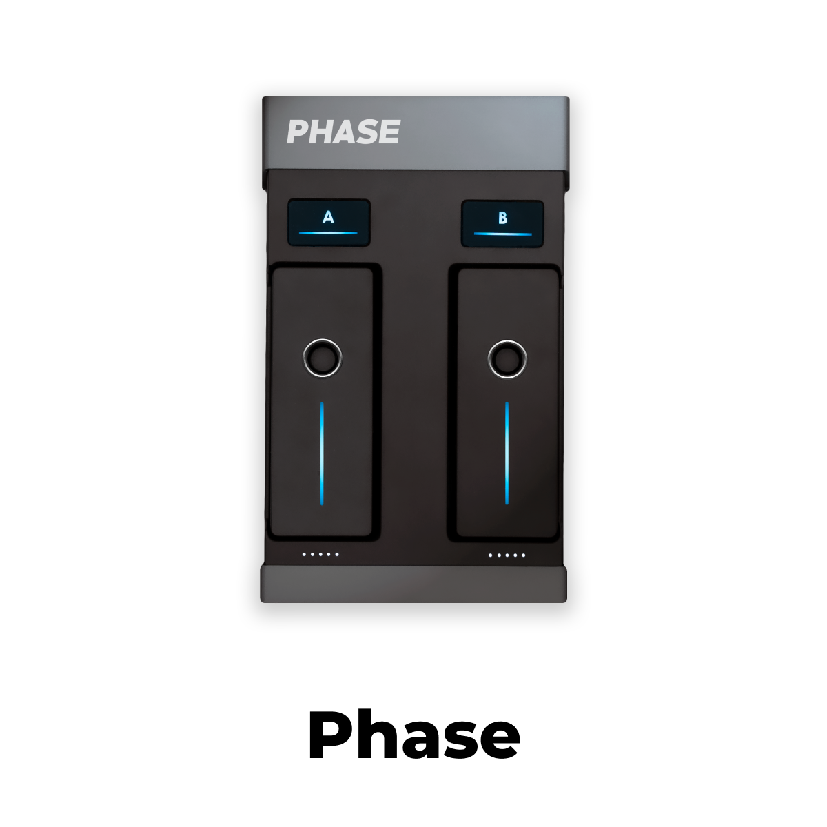 A Phase DJ unit composed of two Remotes and a Receiver